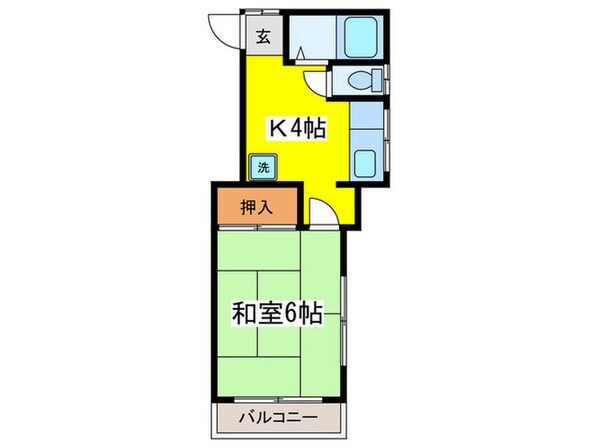 町田荘の物件間取画像